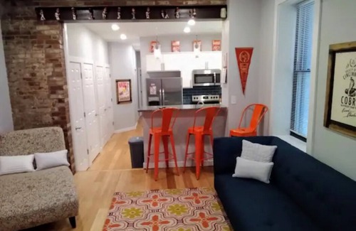 Over-the-Rhine Condo | SPORTSBALL! Two-bedroom perfect for friends & family!