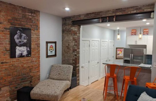 Over-the-Rhine Condo | SPORTSBALL! Two-bedroom perfect for friends & family!