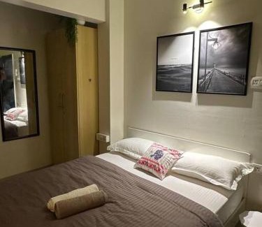 Mundhwa Apartment | Spring Studio Apartment Opp Passport Office with AC Balcony WiFi Kitchenette