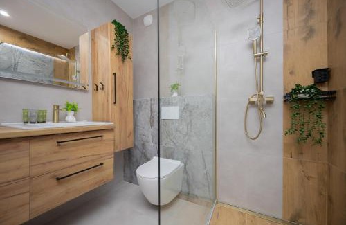 Lodz Apartment | Srebrzyńska Klimatyzowane Apartamenty blisko Manufaktury Parking w Garażu by Renters Prestige