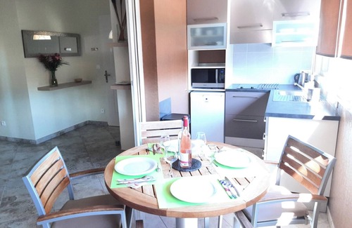 Oletta Apartment | St FLORENT T2 AIR CONDITIONED WITH SWIMMING POOL NEAR THE SEA