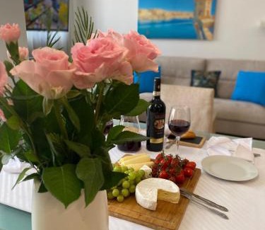 Ta' Giorni Apartment | St Julians Cute Holiday Apartment with side seaview
