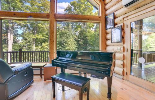 Barbeau House | St Marys River Views Cabin with Wraparound Deck!