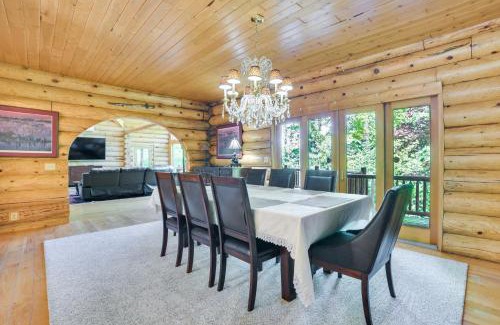 Barbeau House | St Marys River Views Cabin with Wraparound Deck!