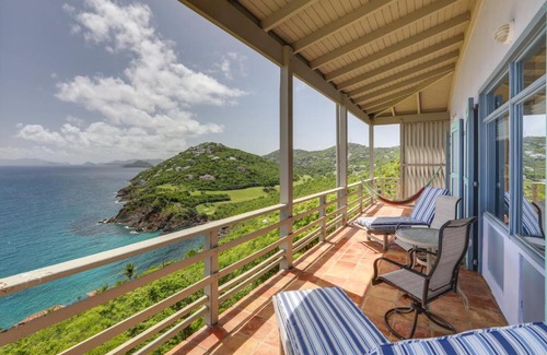 Magens Bay Villa | St Thomas Cliffside Villa with Pool and Hot Tub!