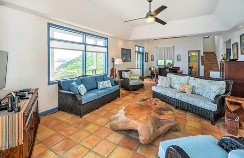Magens Bay Villa | St Thomas Cliffside Villa with Pool and Hot Tub!