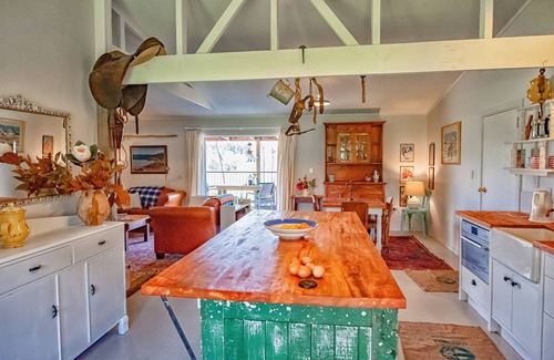 Frasertown Cottage | Stable Cottage; awaken to the sound of a river flowing over rapids.