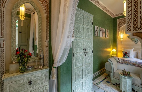 Kasbah House | Standard double room with patio view