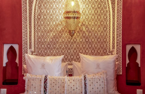 Kasbah House | Standard double room with patio view