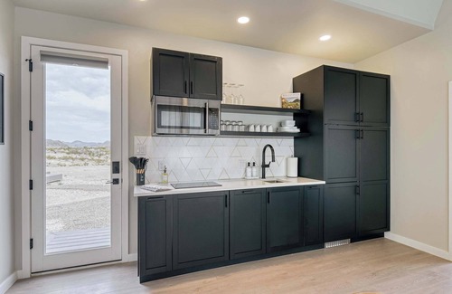 Study Butte-Terlingua Cabin | Stardust Big Bend Luxury A-Frame#3 with a fab view