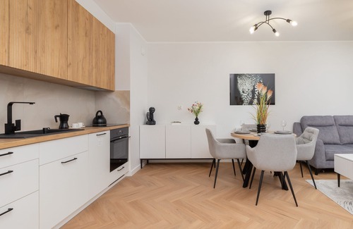 Nowy Port Apartment | Starowiejska 62A/74 | 1 bedroom | balcony | Parking | Gdańsk