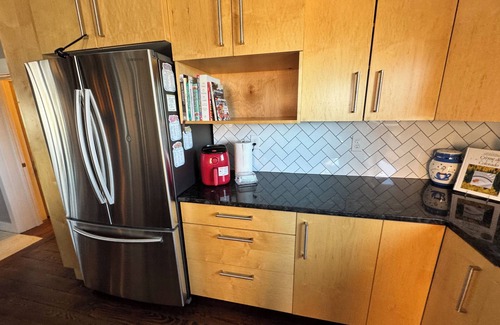 Timnath Condo | Stay at the Original Feed & Grain Building on Main Street in downtown Timnath