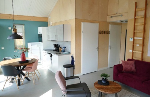 Akkrum House | Stay in our energy-neutral Eneva 4 bungalow, with private jetty.