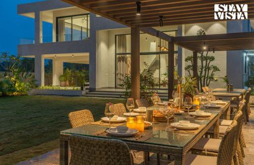 Kihim Villa | StayVista at Sage Villa - Pool, Lawn & WiFi