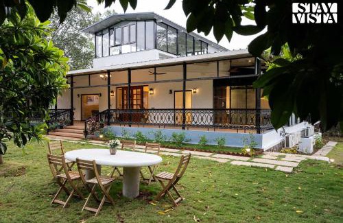 Khalapur Villa | StayVista's The Oasis - Serene Retreat with Private Pool, Lawn & Gazebo