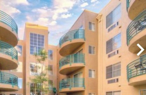 Mission Valley Condo | Steps away from Comic Con bus in relaxing Mission Valley hotel circle.
