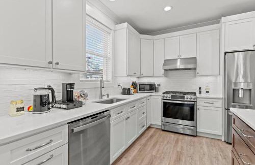 Seaside Heights House | Steps From Beach & Boardwalk, Ocean Views with 5 Decks, 3 Cars
