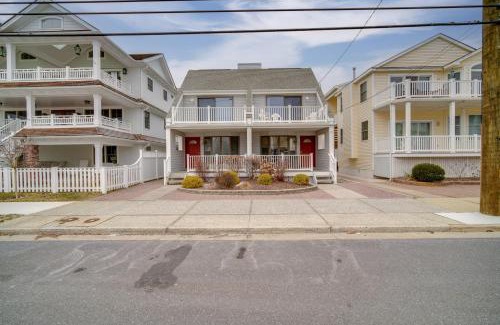 South End House | Steps to Beach Townhome with Balcony in Ocean City