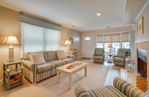 South End House | Steps to Beach Townhome with Balcony in Ocean City