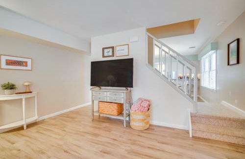 South End House | Steps to Beach Townhome with Balcony in Ocean City