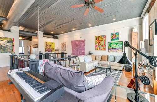 Paducah Apartment | Steps to Historic Riverfront Chic Dtwn Condo!