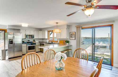 Powers Lake House | Steps to Powers Lake Wisconsin Family Home