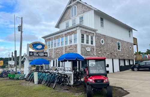 Salvo Apartment | STEPS TO THE BEACH AMPLE PARKING YEAR ROUND FOR FISHING TRAILERS + FREE GOLFCART