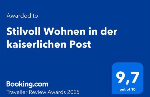 Westerstede Apartment | Stilvoll Wohnen in der kaiserlichen Post