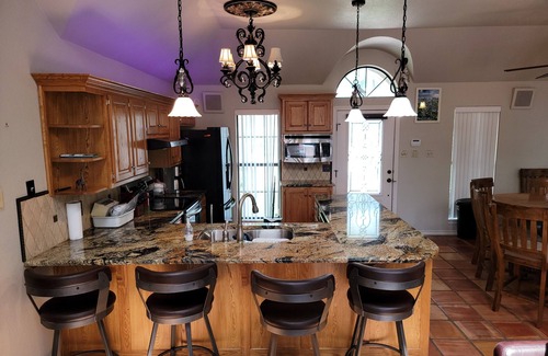 Clifton Cabin | Stone House with patio, hot tub-less than 50 yards to the water.