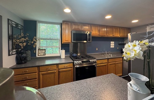 Tuscarora House | Stone Leaf Farm Private Nature Retreat with Pool, Waterfalls, Orchards & Gardens