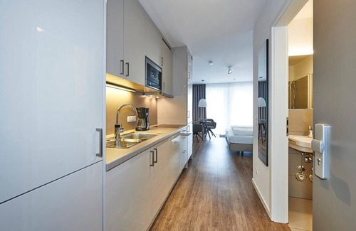 Bensersiel Apartment | Strandnahes 1-zimmer Apartment mit Terrasse Inkl. Schwimmbad- & Saunanutzung