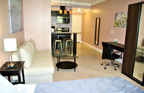 Mira Mesa Apartment | Studio #4, private entrance/kitchen/bathroom