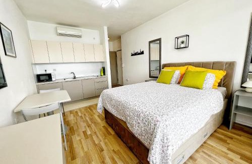 Pag Apartment | Studio Apartma PAG BLUE OCEAN 1 with sea view