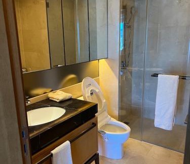 Downtown Ulaanbaatar Apartment | Studio apartment at Peak Vue Residences, Shangri-La Centre, Ulaanbaatar
