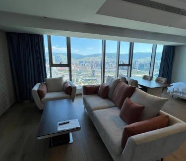 Downtown Ulaanbaatar Apartment | Studio apartment at Peak Vue Residences, Shangri-La Centre, Ulaanbaatar