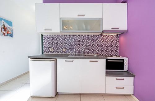 Anthousa Apartment | Studio Apartment 'Deluxe 2 Adults - E' with Shared Terrace, Wi-Fi and Air Conditioning