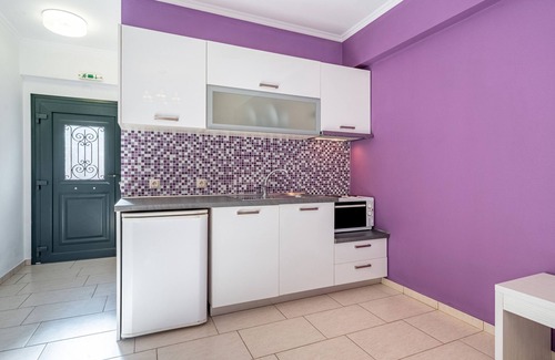 Anthousa Apartment | Studio Apartment 'Deluxe 2 Adults - E' with Shared Terrace, Wi-Fi and Air Conditioning