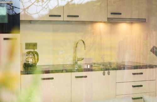 Castricum Apartment | Studio apartment with unobstructed view of meadows and forests near the beach.