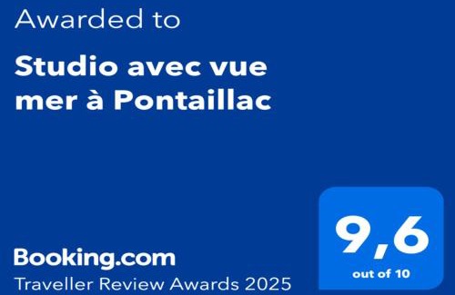 Pontaillac Apartment | Studio avec vue mer à Pontaillac