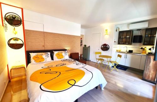 Fabron Apartment | STUDIO BALCON CALME AVEC PARKING 5mn de la MER