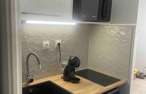 Part Dieu - Bir Hakeim Apartment | Studio Central Gare Lyon Part-dieu 5 mn