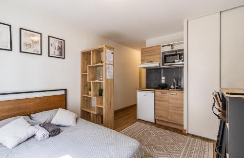 Charpennes - Charmettes Apartment | Studio Charpennes - Parking privé gratuit