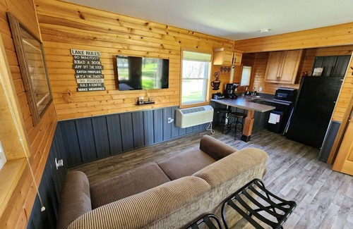 Trempealeau Cottage | Studio Cottage at Lake Road Campground, near the beautiful Mississippi River.