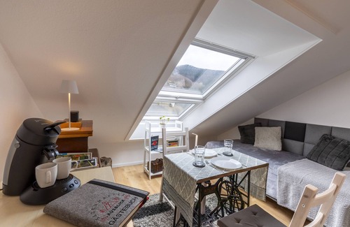 Bad Peterstal-Griesbach Apartment | Studio Apartment 'Sagenhafter Ausblick' with Mountain View, Terrace and Wi-Fi