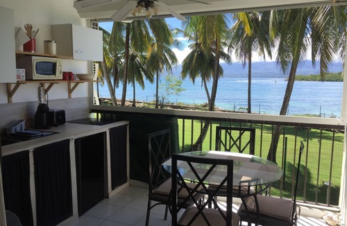 Bas du Fort Apartment | Studio exceptional sea and mountain views - Secured residence with swimming pool