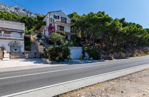 Marusici Apartment | Studio flat with balcony and sea view Marušići, Omiš (AS-21608-a)