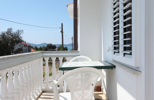 Sukosan Apartment | Studio flat with balcony and sea view Sukošan, Zadar (AS-6131-a)