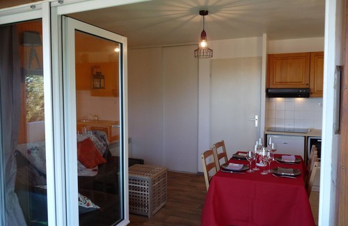 Les Rousses Apartment | Studio Haut Jura, in the center of the family resort Les Rousses