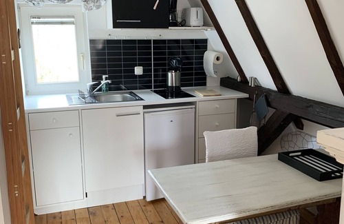 Obere Isarau Apartment | Studio im Dachgeschoß