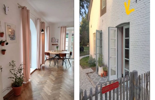 Baexem Apartment | Studio in listed building with large garden